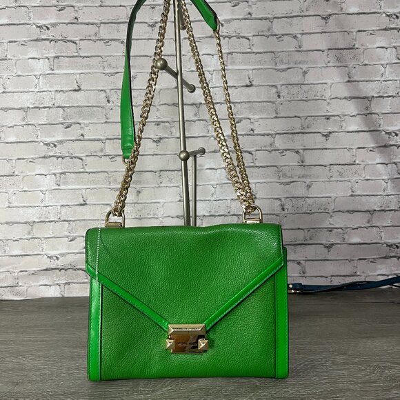 Whitney Large Pebbled Leather Convertible Shoulder Bag - Picture 1 of 8